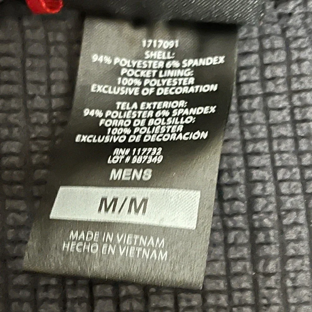 GERRY Mens Medium Gray Zip Up‎ Hoodie Performance Jacket Athletic Outdoor